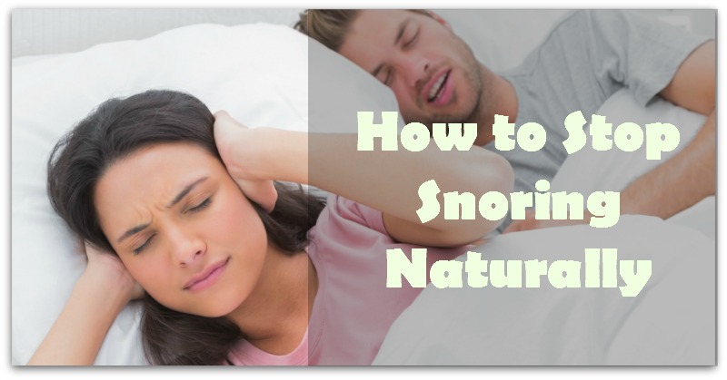 How To Reduce Snoring Naturally
