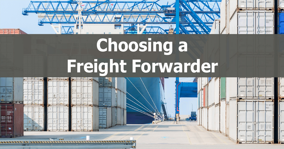 How Pick the Right Freight Forwarder – What to Keep In Mind?
