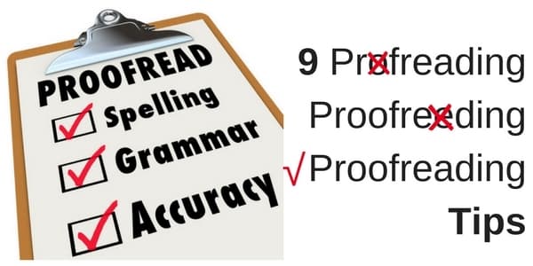Email Spelling Tips & Proofreading