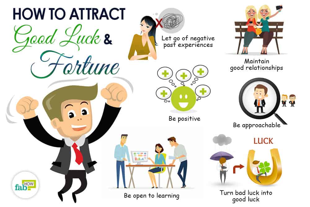 Four steps to attracting more good luck