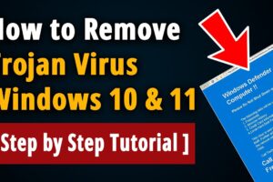 How to Remove Trojan Virus from Windows 10