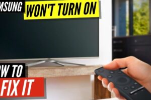 How to fix a Samsung TV?