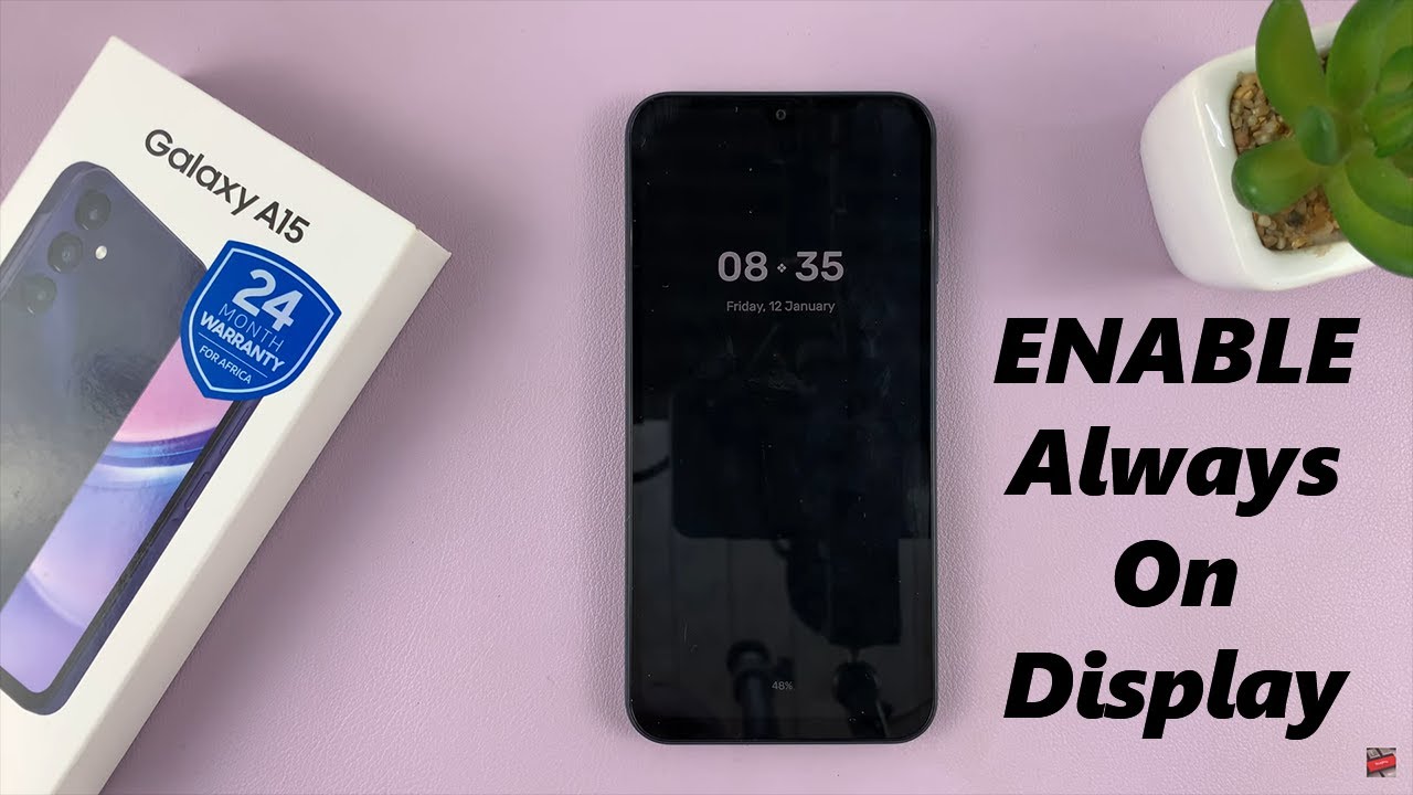 How to Enable Always-on Display in Samsung Galaxy