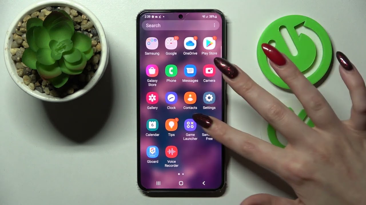How to update samsung default apps manually